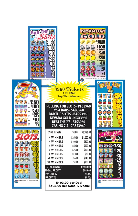 Five Window Pull Tabs Wide Selection of FiveWindow Pull Tabs To