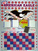 214 American Eagle Punch Board