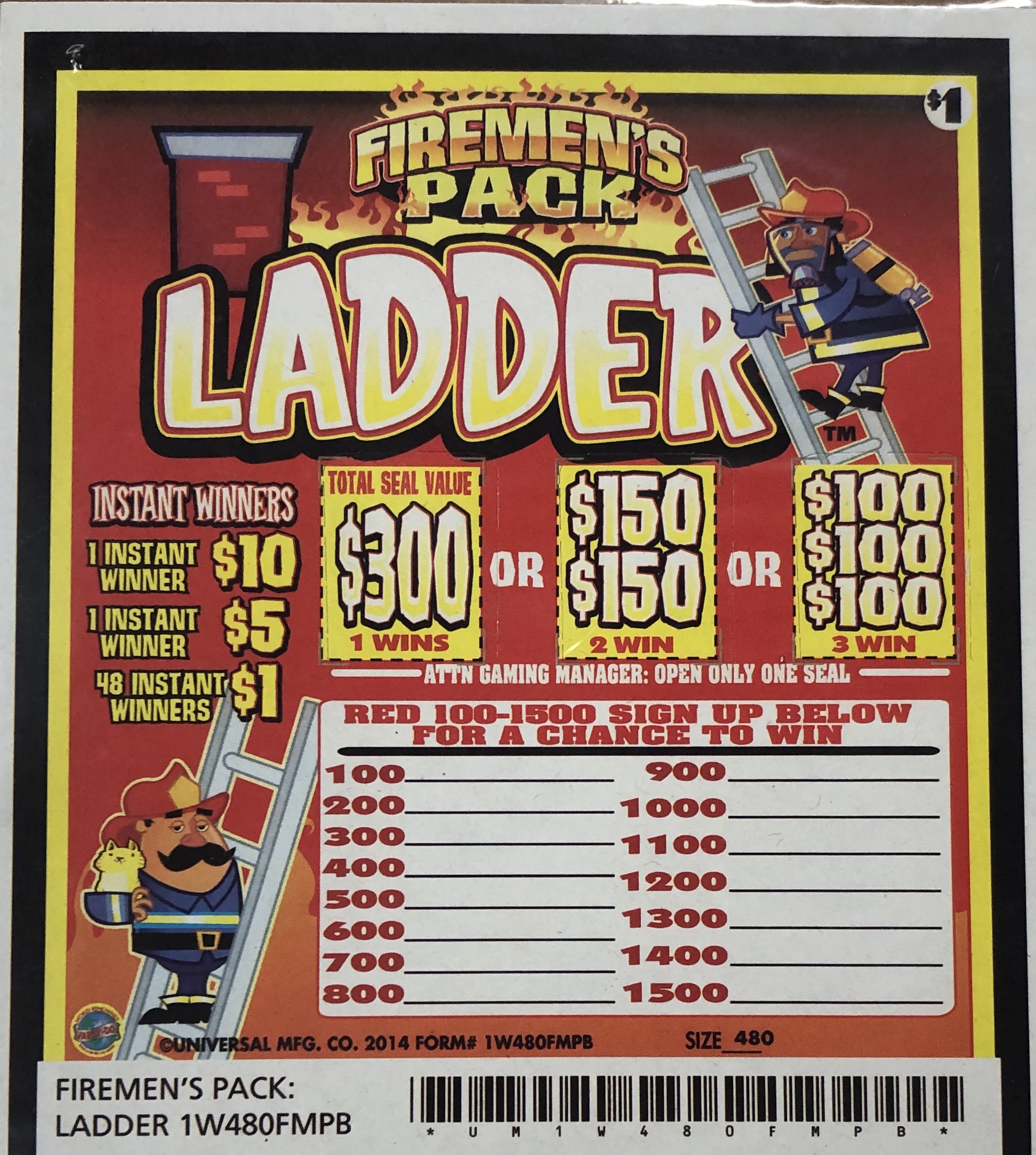 Firemen's Mix Seal Cards