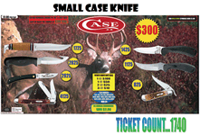 Small Case Knife Merchandise Board