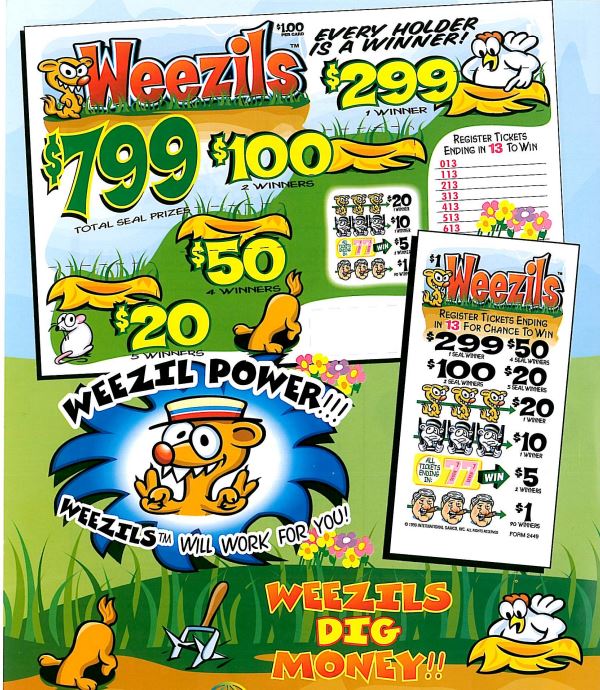 Weezils Seal Cards