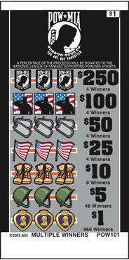 POW MIA Pull Tabs